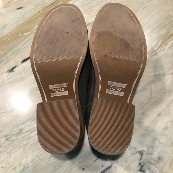 Toms Suede block heel Mules - Picture 6 of 6